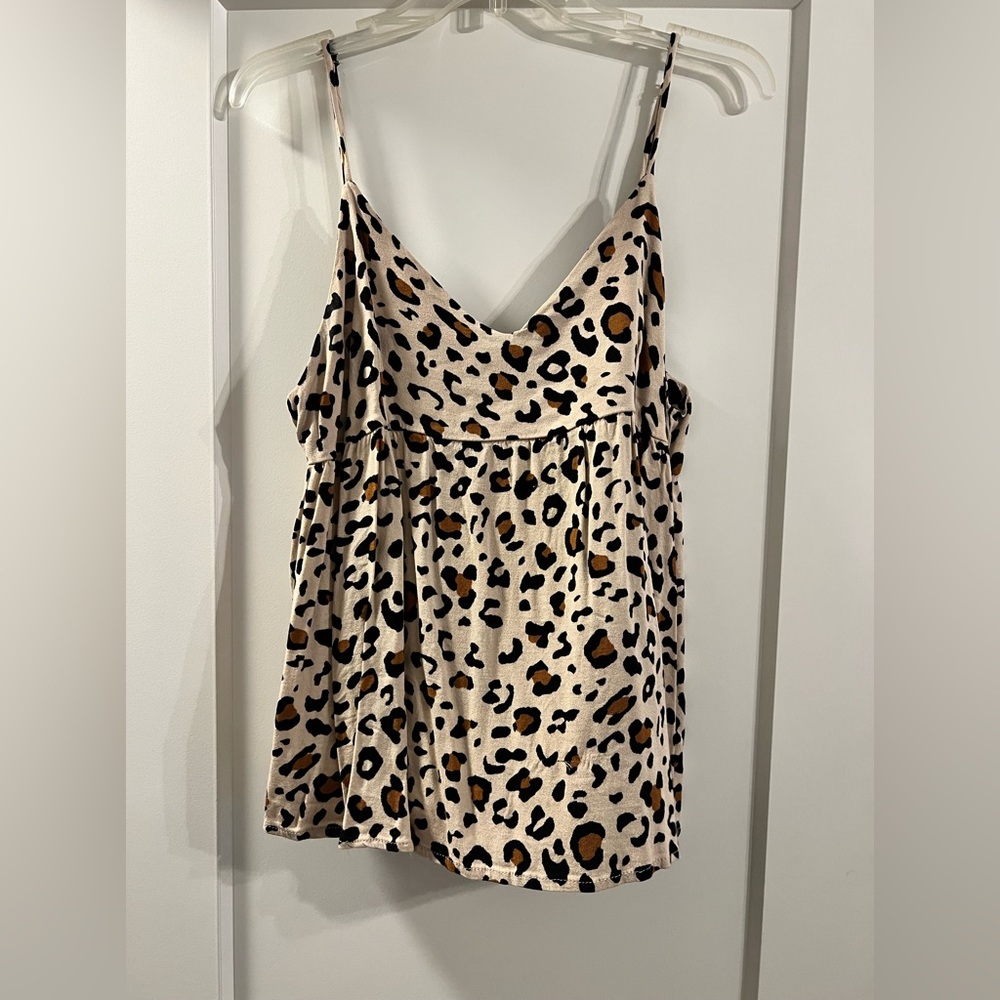 Cheetah print Tank!